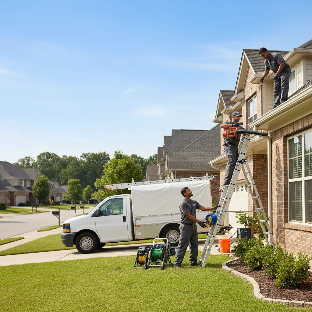 Home Gutter Service in Ravenna, TX near me